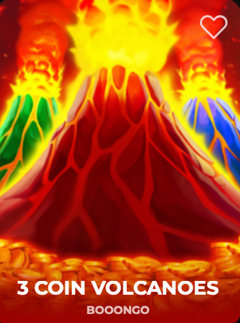 Vincispin Casino Slot 3 coin volcanoes